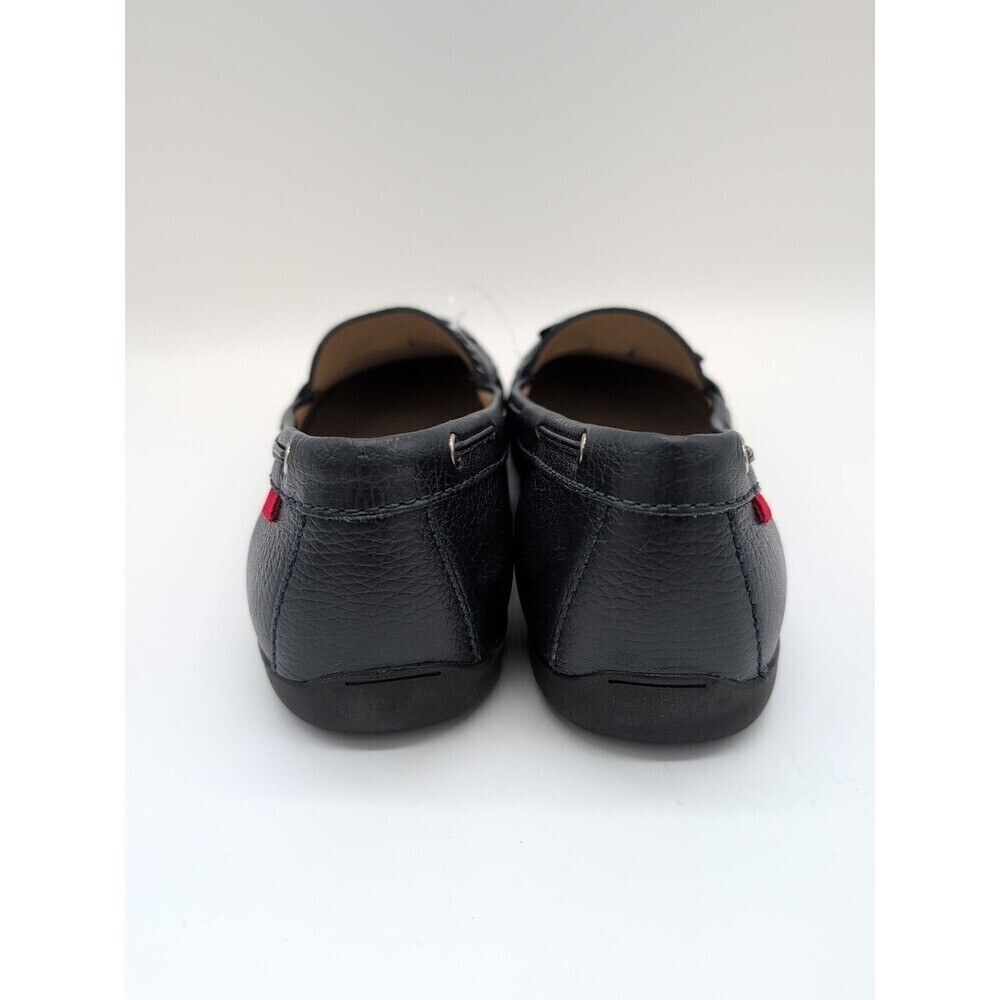 Marc Joseph New York Diana St Flat Slip-On Moc toe Faux Lace Loafers Leather 12 - Picture 7 of 12